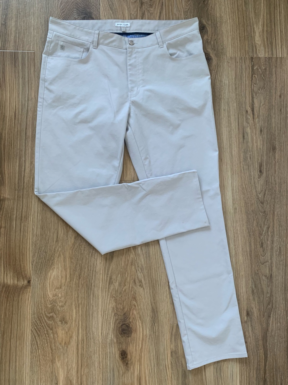 Peter Millar Pants Men's 38x32 Grey EB66 Crown Sport Performance Golf
